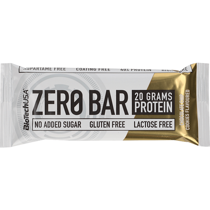Proteinbar m. cookiesmag u. tilsat sukker