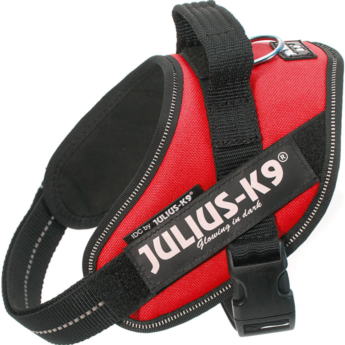 Hundesele 49-67 cm - rød