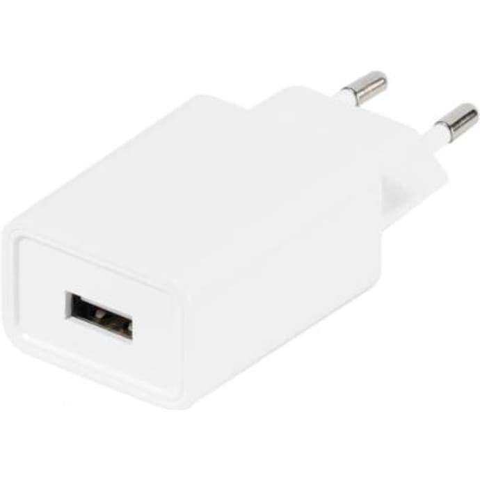 Vivanco USB-A oplader 2.1 A - hvid