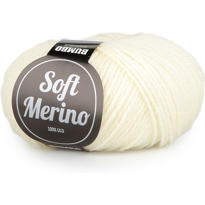 BUMBO Soft Merino Uldgarn - Råhvid 102
