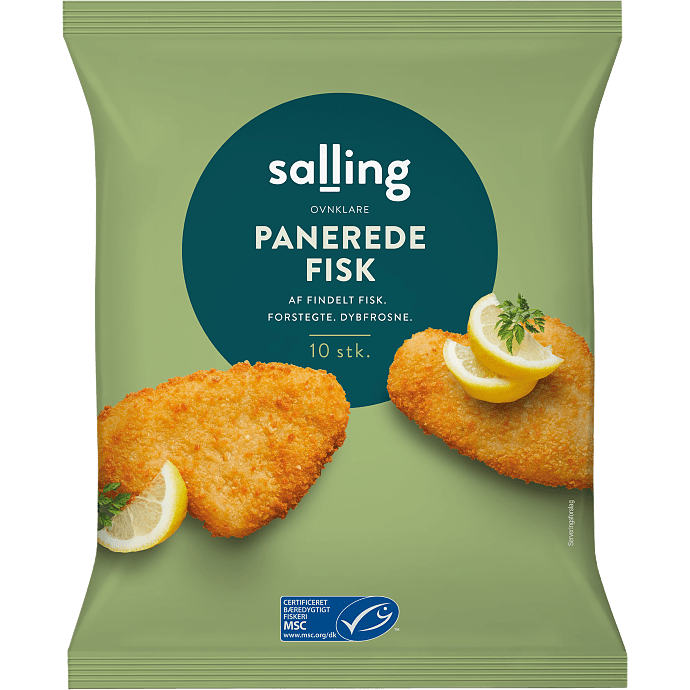 Panerede fisk