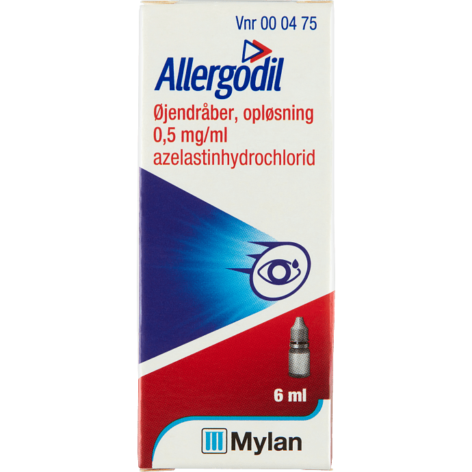 Øjendråber mod allergiske symptomer