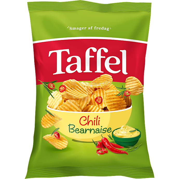 Chips m. chili bearnaise