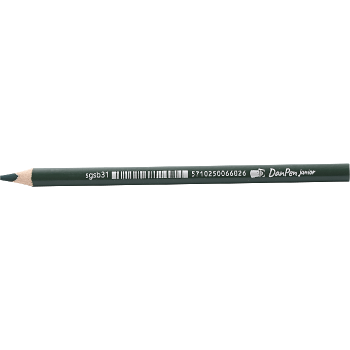 Danpen junior jumbo farveblyant - grøn