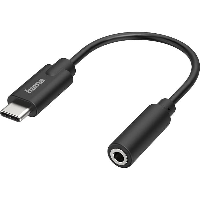 Hama&nbsp;audioadapter USB-C 3,5 mm Jack stereo