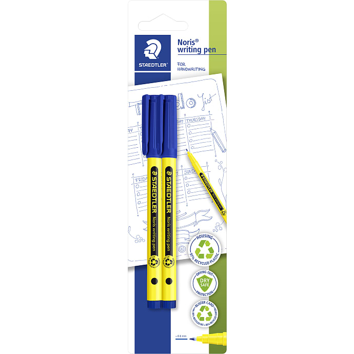 Staedtler fineliner pen 2-pak