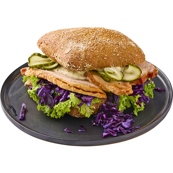 Sandwich m. flæskesteg