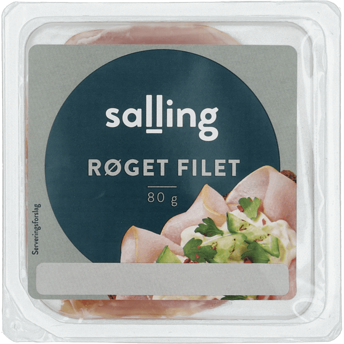 Røget filet i skiver