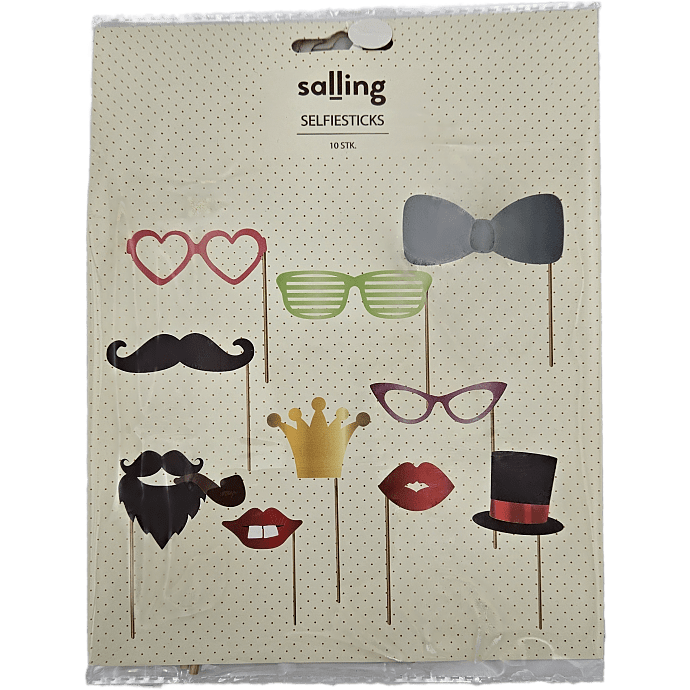Salling selfiesæt 12 dele - assorteret