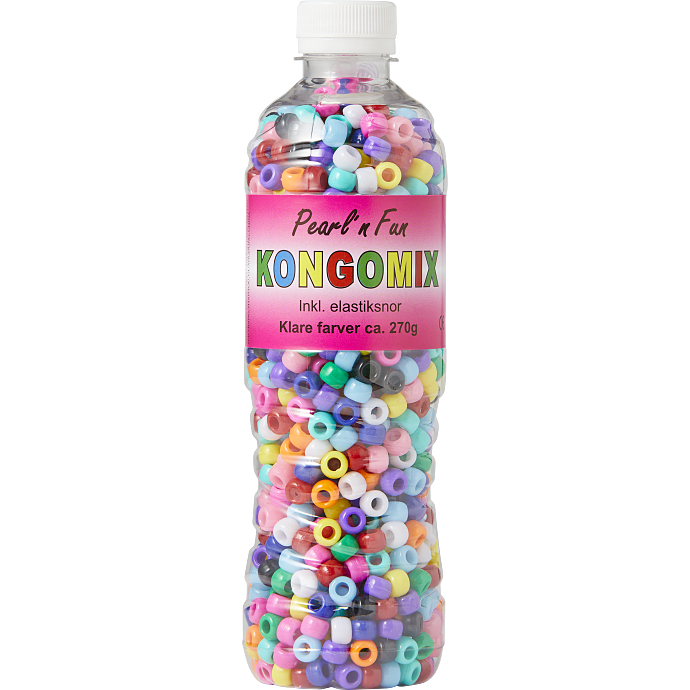 Pearl'n Fun Kongomix 270g - klare farver