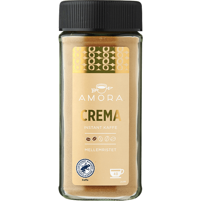 Instant kaffe crema