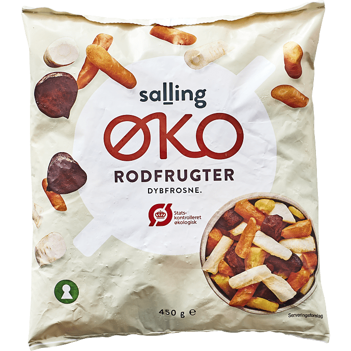 Blandede rodfrugter øko