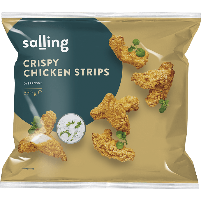 Crispy kyllingestrimler