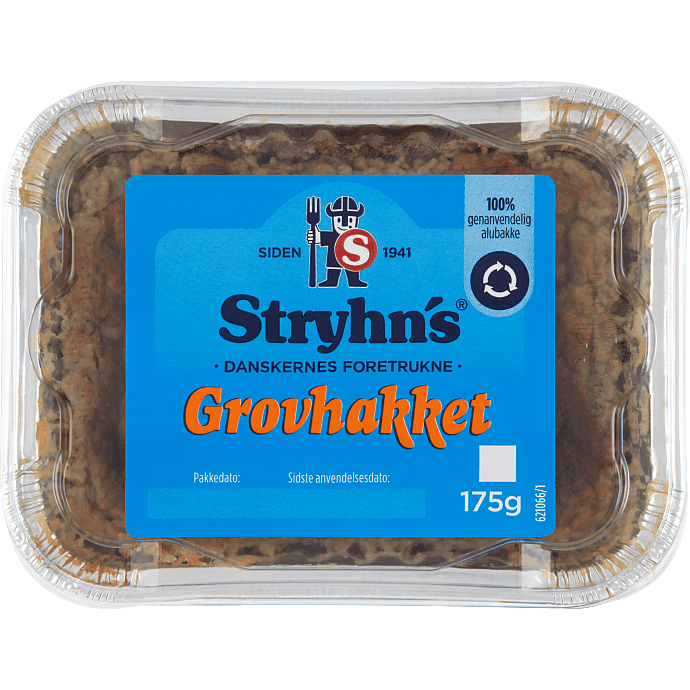 Grovhakket leverpostej