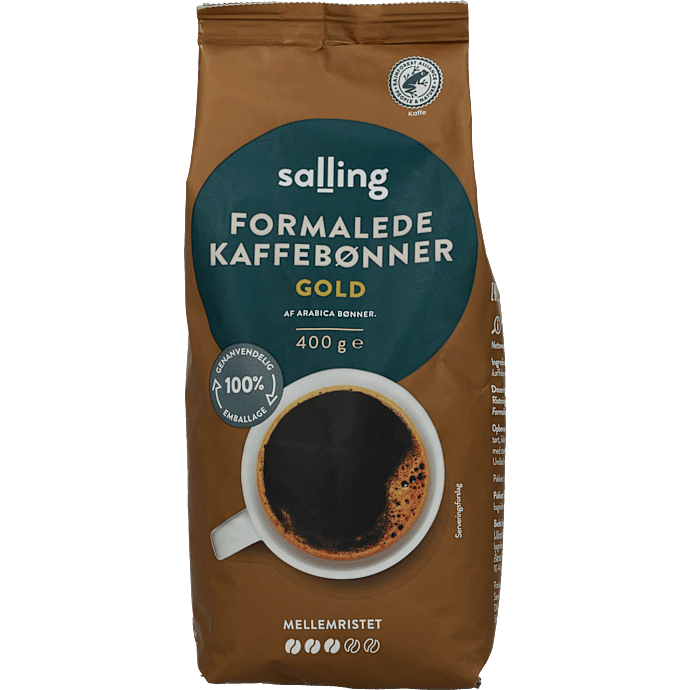 Gold formalet kaffe