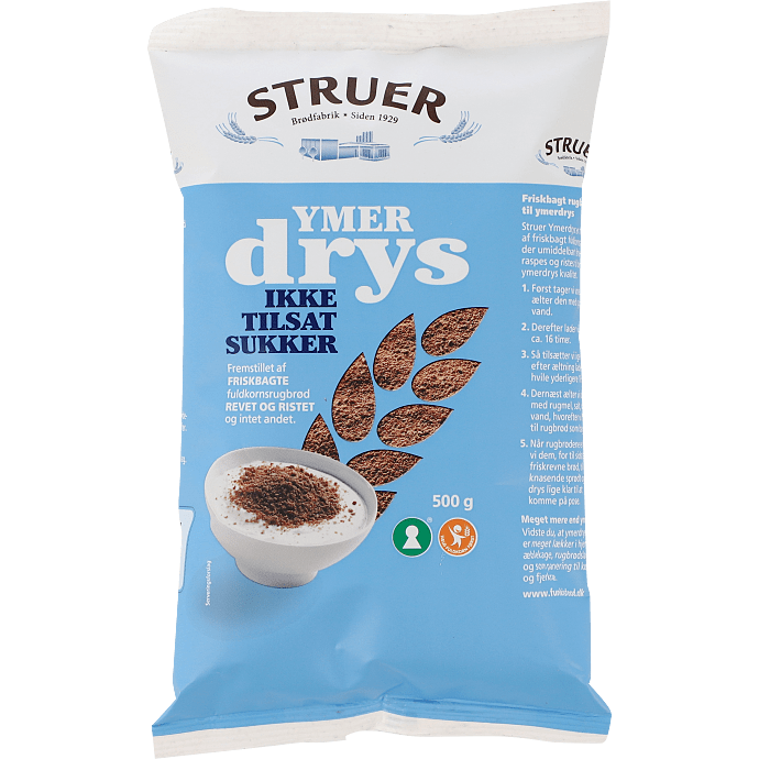 Ymerdrys u. tilsat sukker