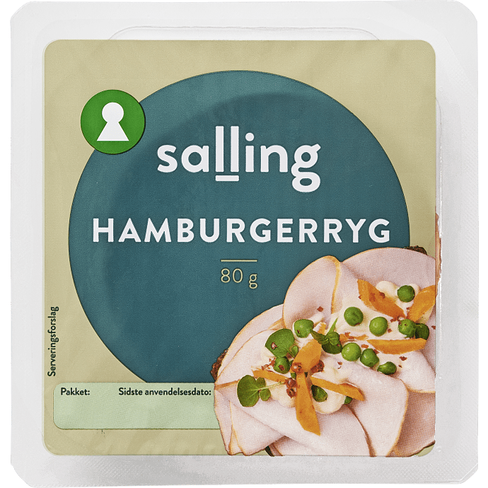 Hamburgerryg i skiver