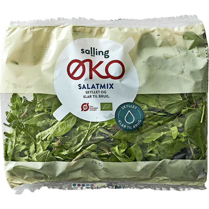 Skyllet salatmix øko