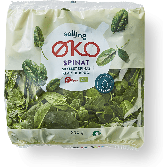 Skyllet spinat øko