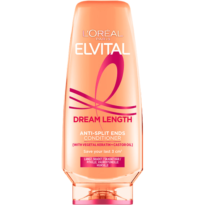 Balsam m. keratin, vitaminer og castorolie langt og skadet hår