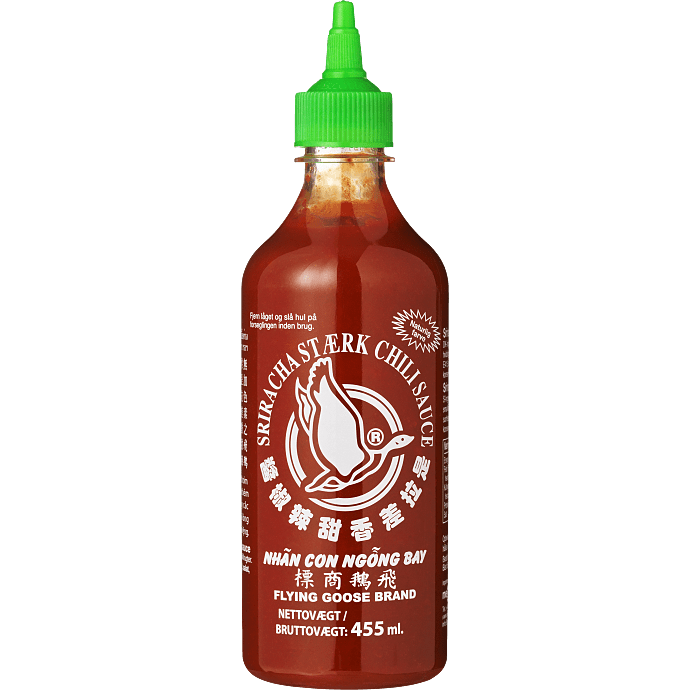 Sriracha chilisauce stærk