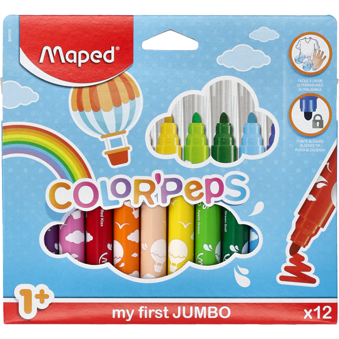 Maped Color'Peps My First Jumbo tusser - 12 stk.