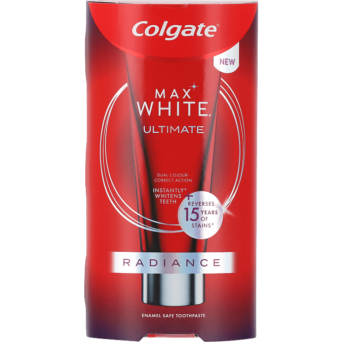 Tandpasta m. whitening effekt