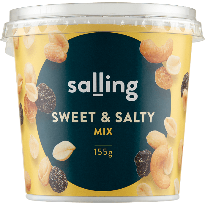 Nøddeblanding m. salt og rosiner