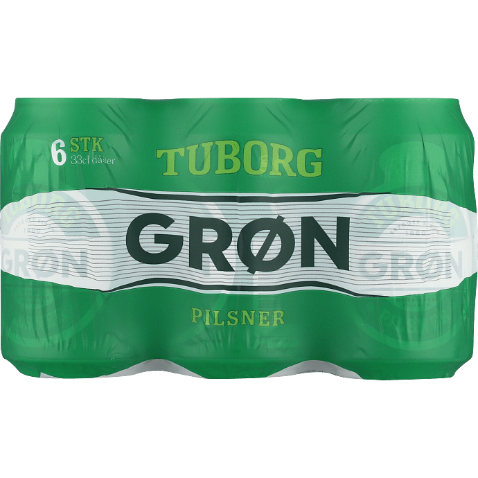 Grøn Tuborg Pilsner