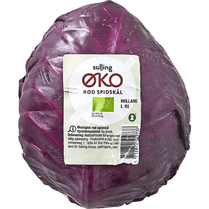 Rød spidskål øko