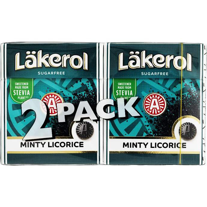 Lakridspastiller m. mintsmag sukkerfri