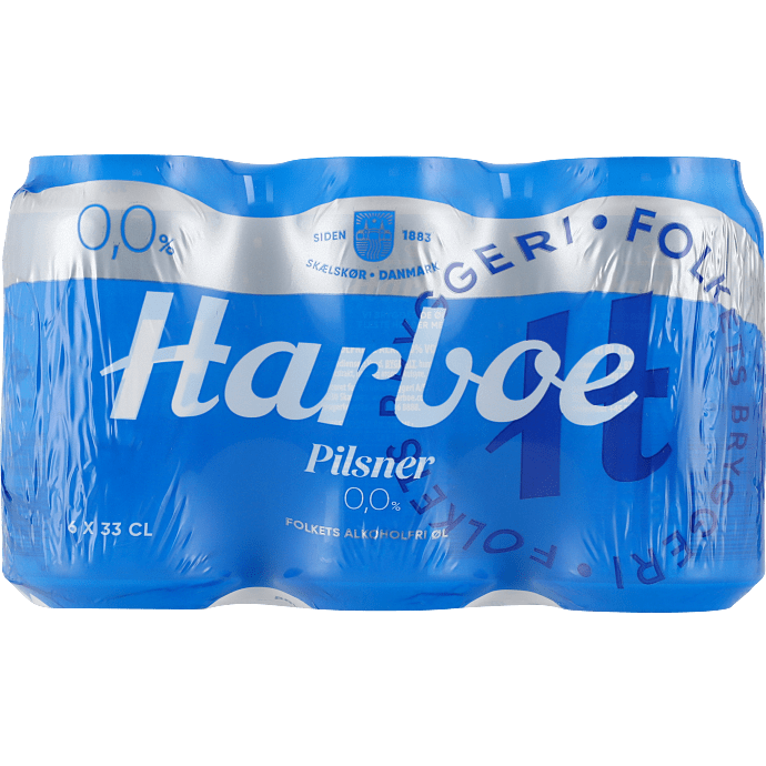 Harboe Pilsner 0,0%
