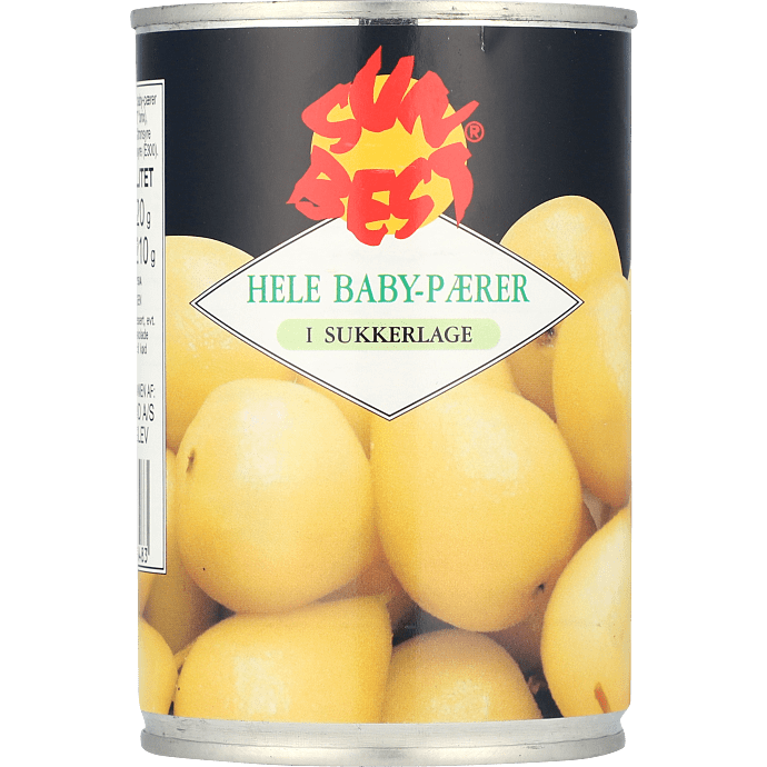 Hele pærer i sukkerlage