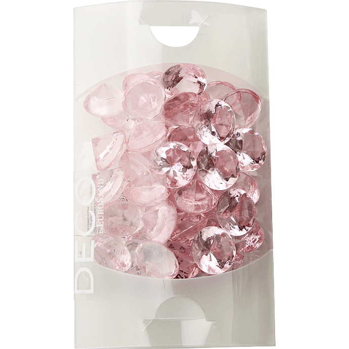 Dekorations diamanter - Rosa