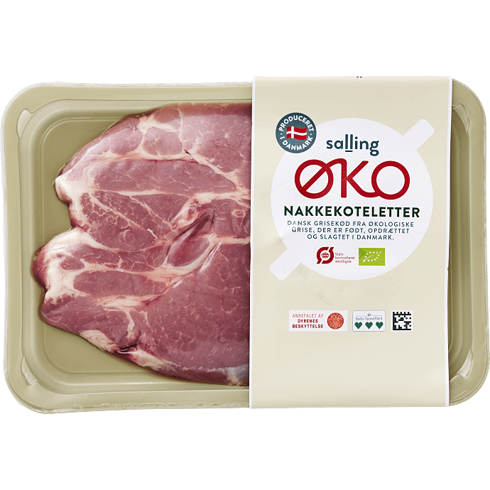 Nakkekoteletter øko