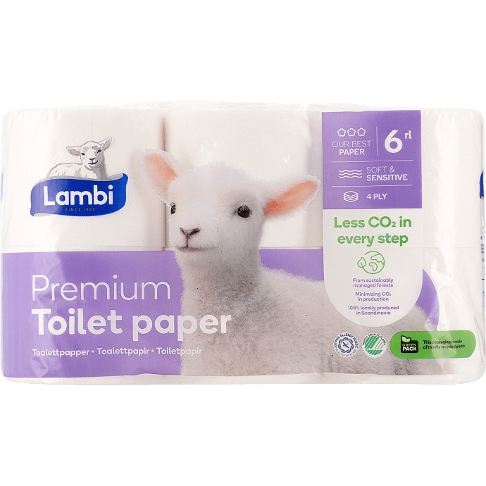 Toiletpapir 4-lags
