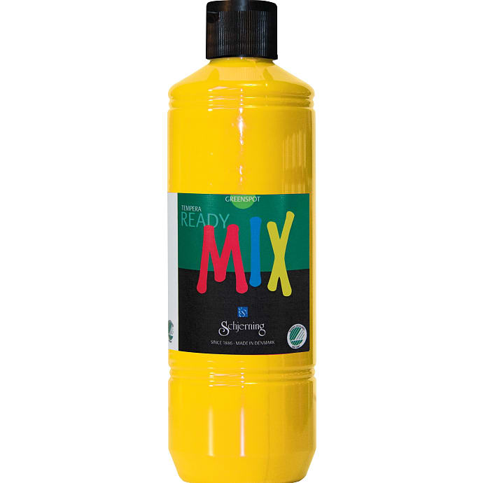 Schjerning vandbaseret maling 250 ml - gul