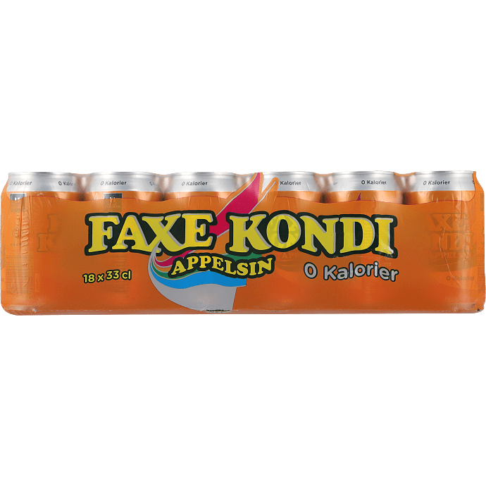 Faxe Kondi Appelsin 0 kalorier