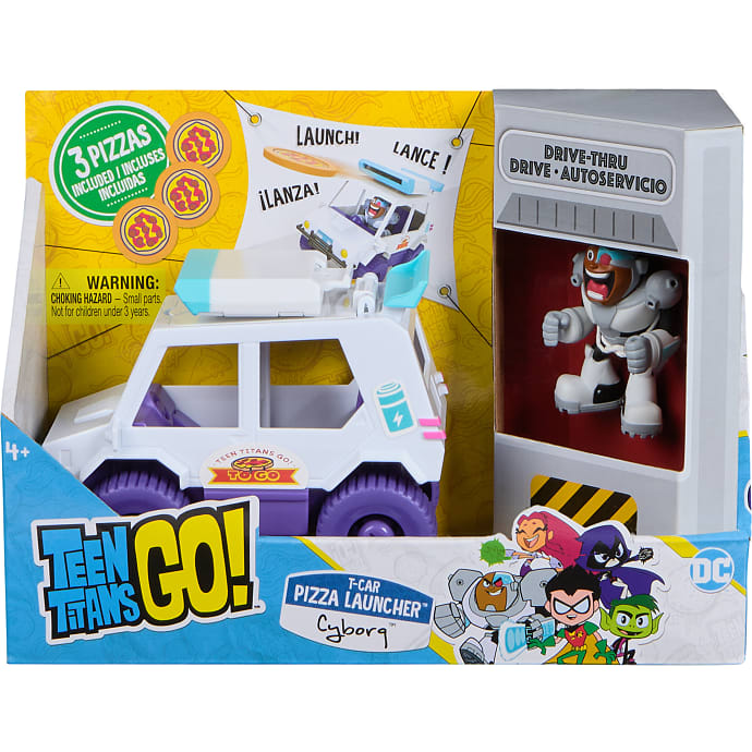 Teen Titans Go T-Car pizza 9 cm