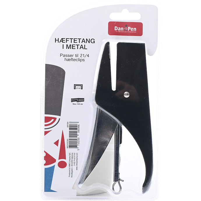 Danpen hæftetang i metal 21/4