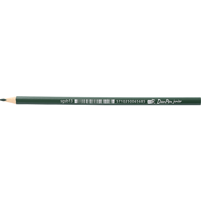 Danpen junior regular farveblyant - mørke grøn