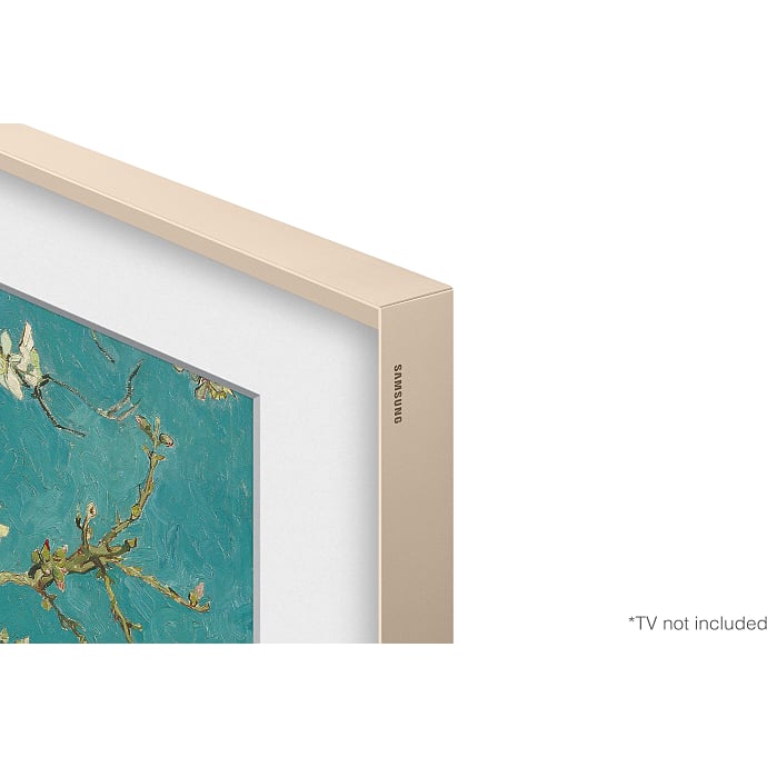 Samsung The Frame ramme 65" – sand guldfarvet