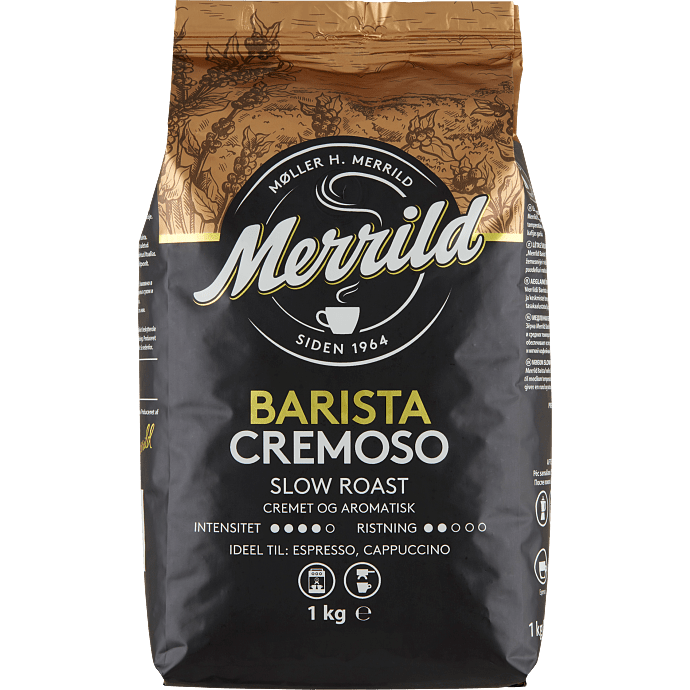 Barista Cremoso hele bønner