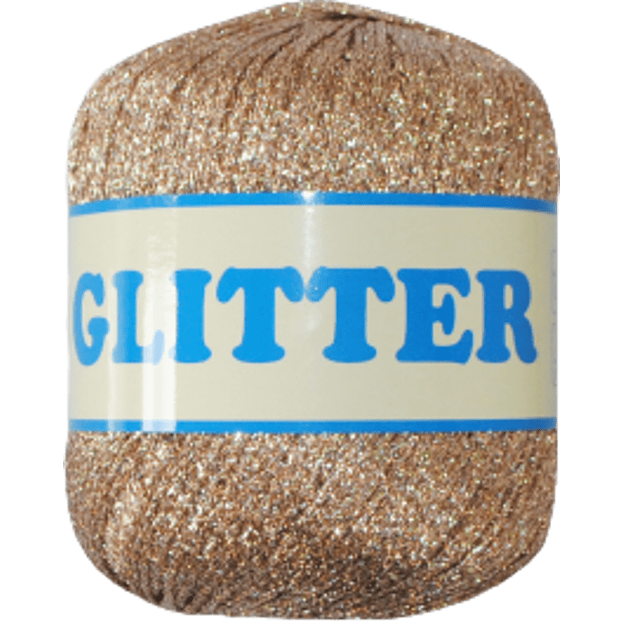 Lurex Glitter garn 25g 160m - Champagne 30