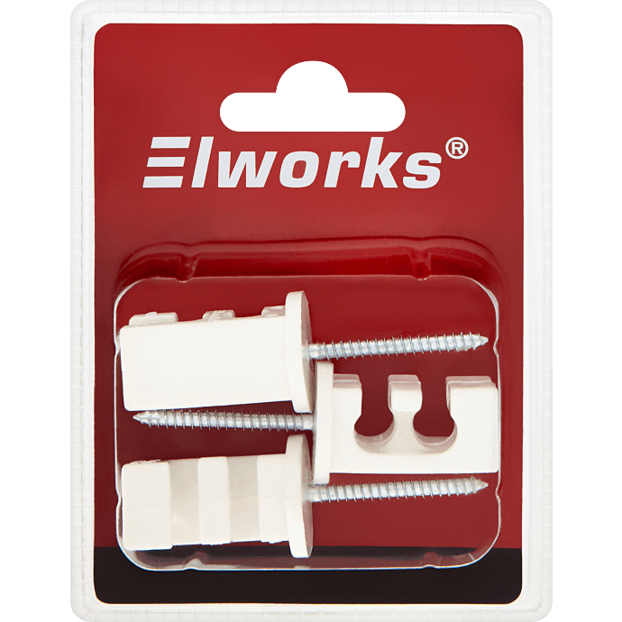 Elworks lampeophæng - hvid