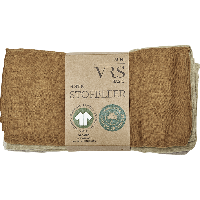VRS 5-pak stofbleer - multifarvet