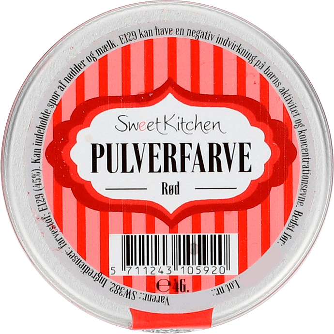 Pulverfarve rød