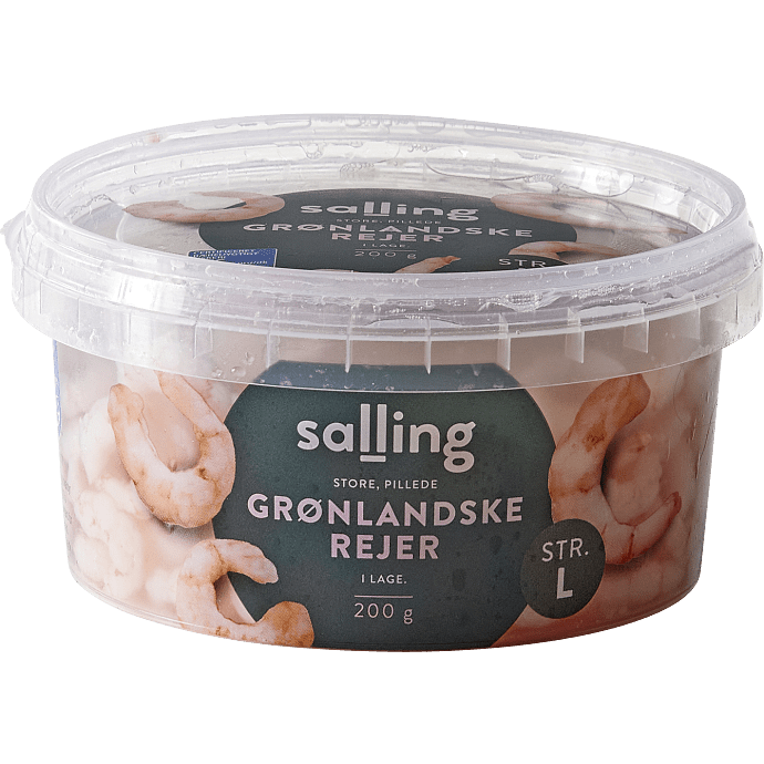 Grønlandske rejer i lage 200g