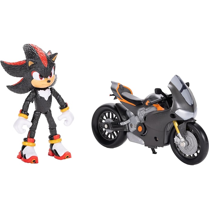 Sonic shadow figur m. cykel