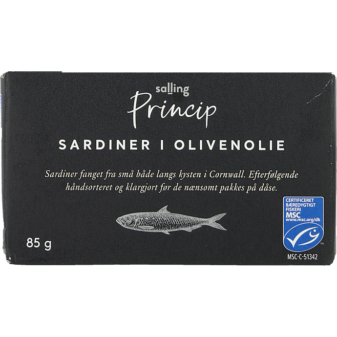 Sardiner i olivenolie